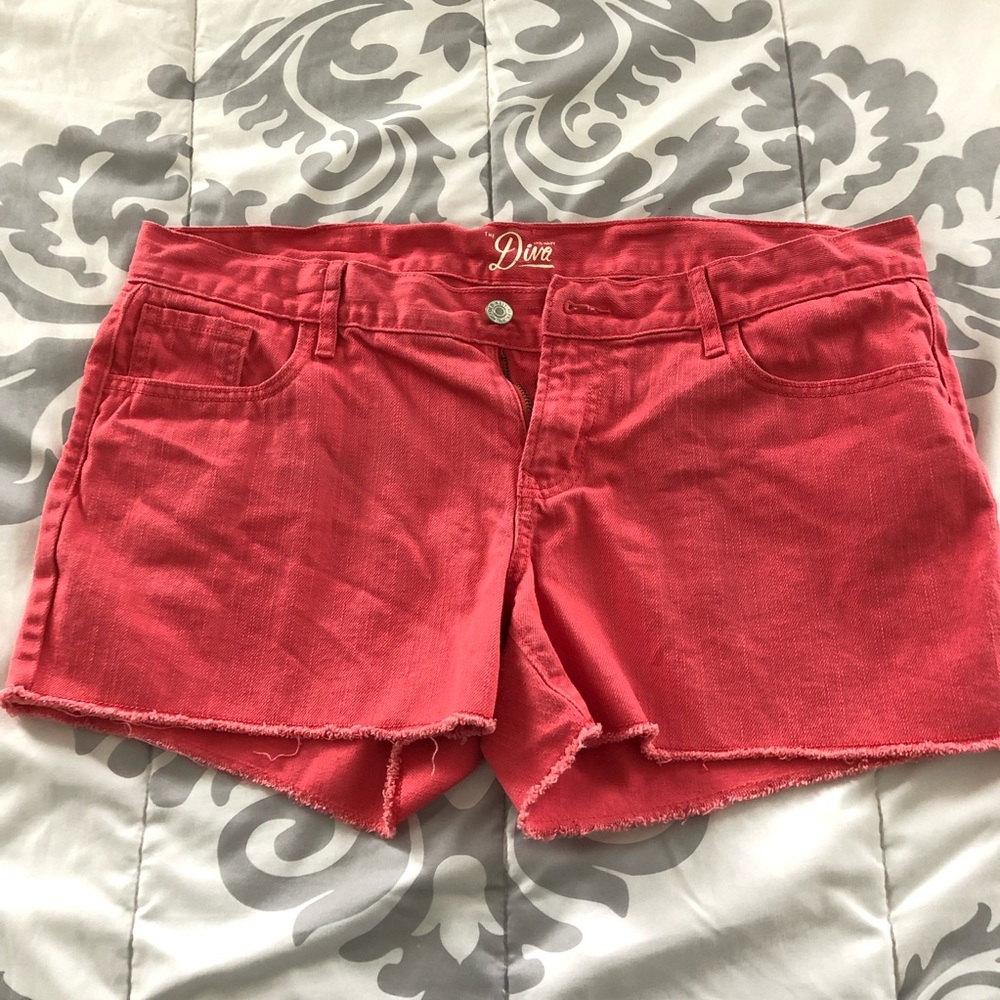 Old navy coral shorts